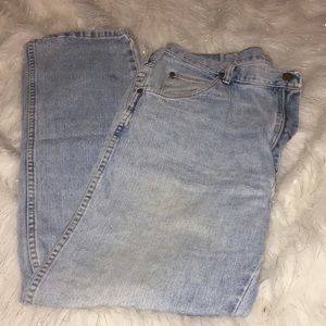 Distressed Vintage Wrangler Jeans A8